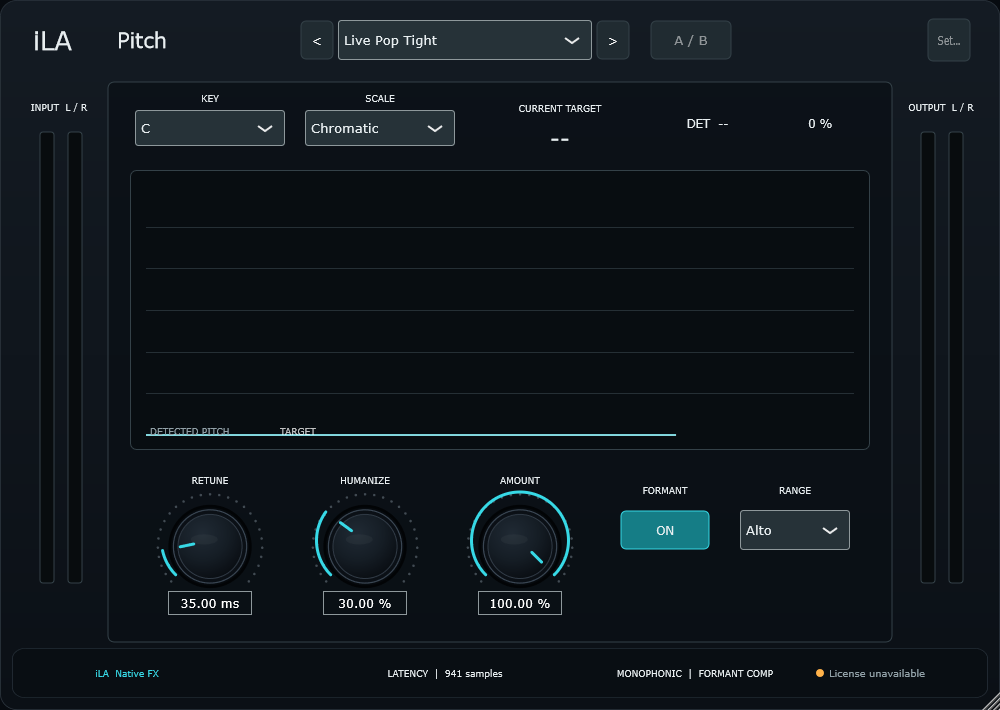 iLA Pitch UI